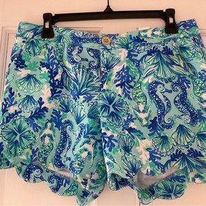 Lilly Pulitzer buttercup style shorts
